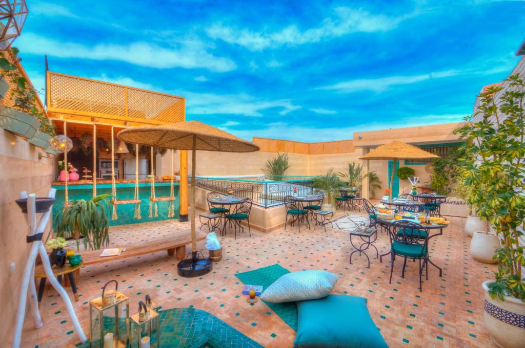riad paradis blanc Marrakech 03